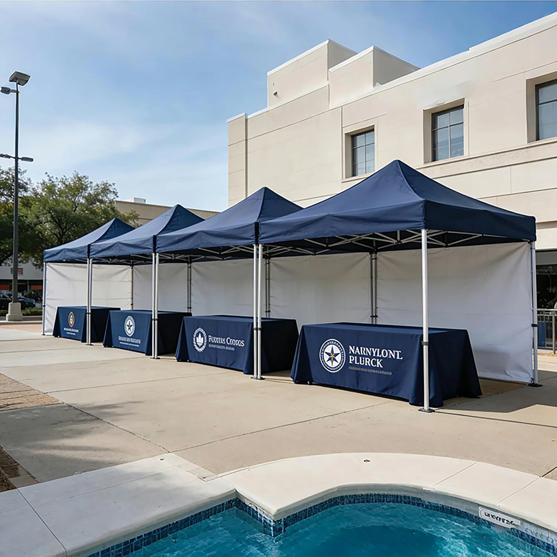 Custom Table Cover for Trade Shows & Brand Events