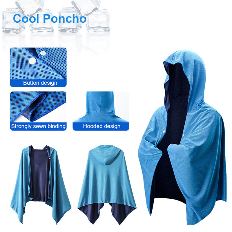 Cooling Cape for Sports, Events & Outdoor Use