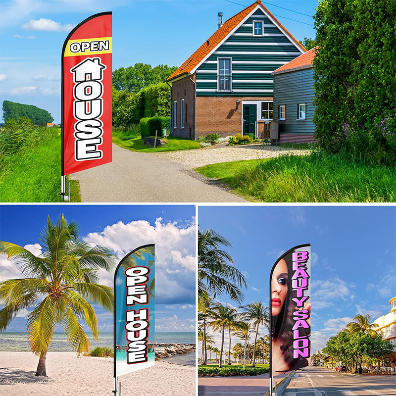 Feather Flags for Outdoor Advertising & Events