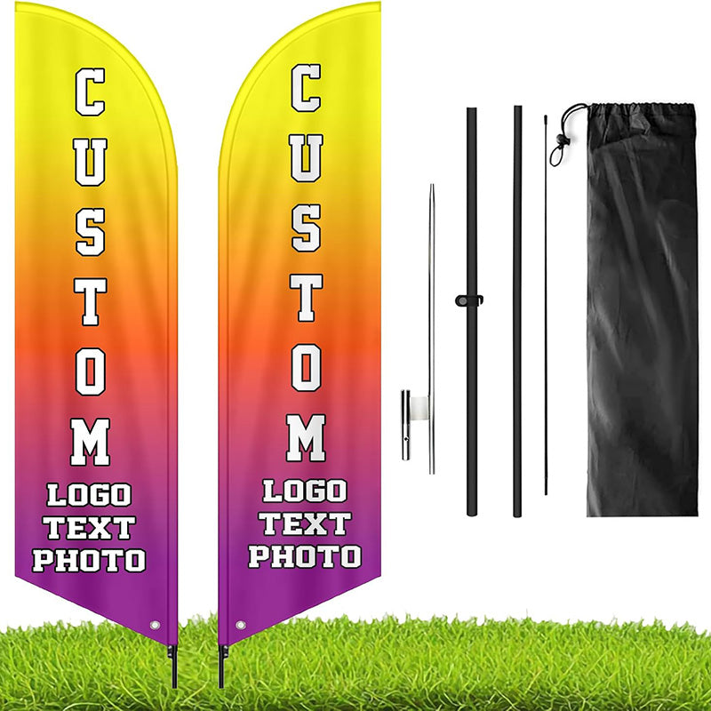 Feather Flags for Outdoor Advertising & Events
