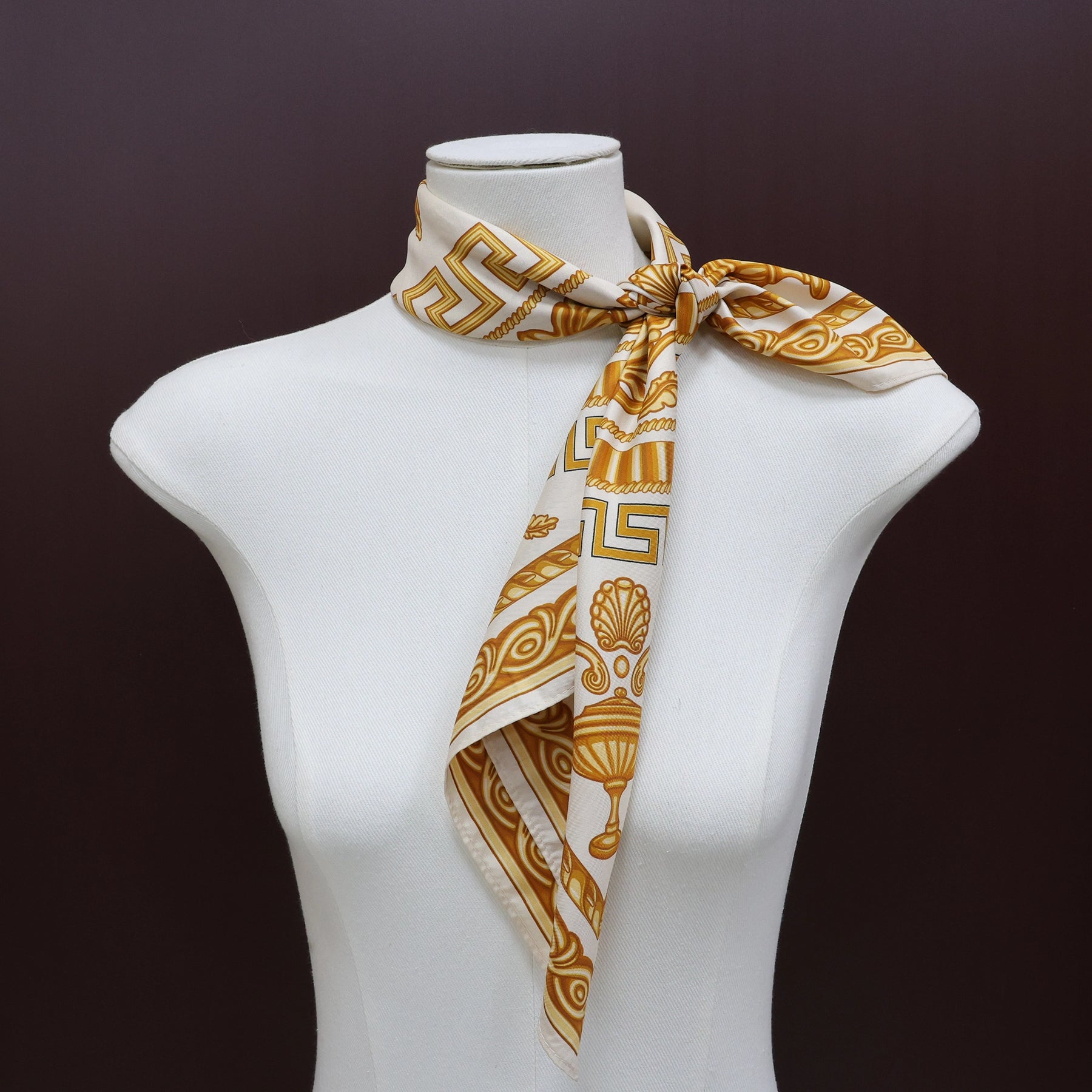 Custom Printed Silk Scarf for Fashion & Brand Gifts